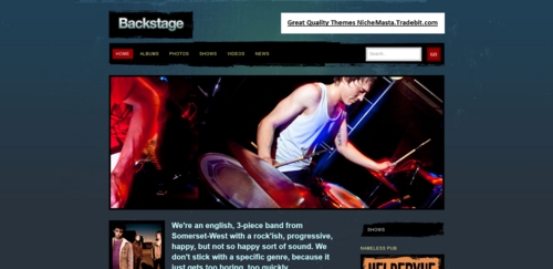 Product picture Backstage Premium Wordpress Theme 