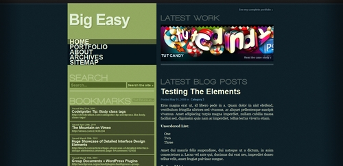 Product picture BigEasy Premium Wordpress Theme