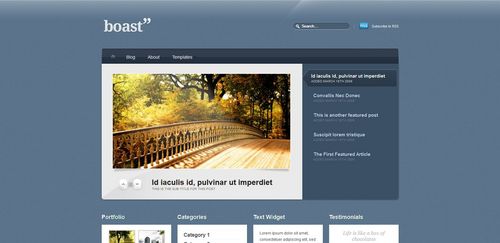 Product picture Boast Premium Wordpress Theme