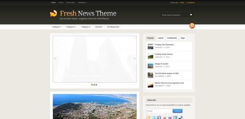 Product picture Premium Wordpress Theme Freshnews
