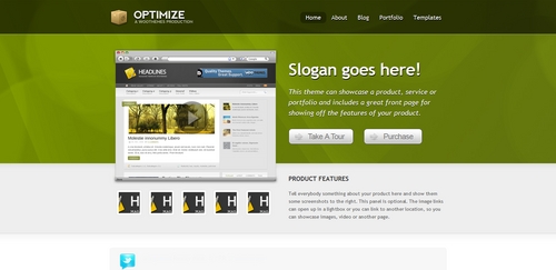 Product picture Premium Wordpress Theme Optimize